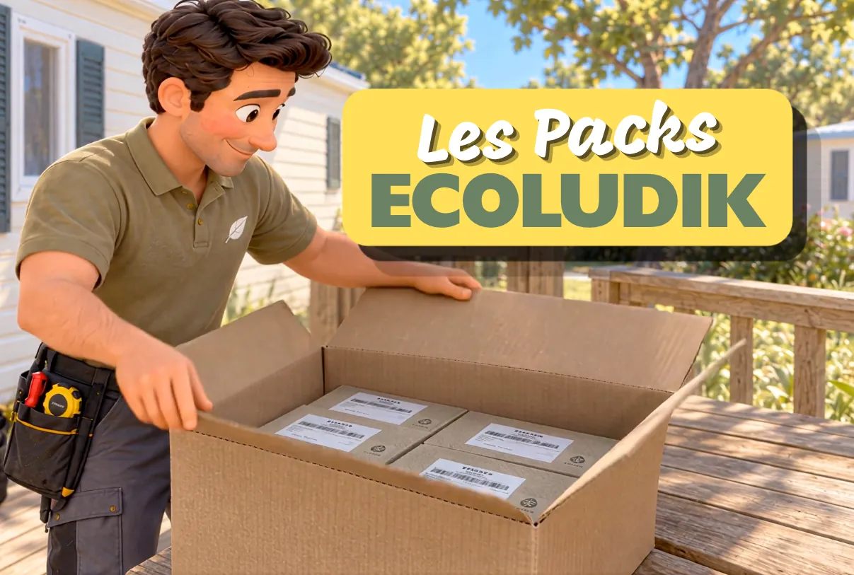 Déballage des packs EcoludiK